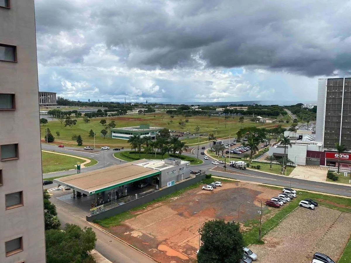 Flat Encantador No 7º Com Vista Pra Torre De Tv Brasília Apartamento